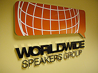 Lobby Sign designed and installed by Vision Lobby Sign designed and installed by Vision