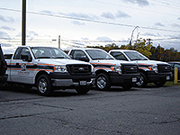 Southland Truck Fleet Custom Vehicle Striping Advertising VA
