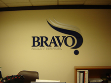 Bravo Lobby Sign Virginia VA
