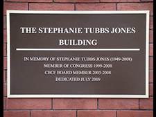 Tubbs Jones Building Plaque Washington DC